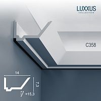 Лепнина из полиуретана C358 Orac Decor коллекция Luxxus