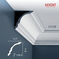 Карниз из дюрополимера CX106 Orac Decor коллекция Axxent 