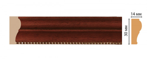 Молдинг DECOMASTER 101-52 (30*14*2400мм)