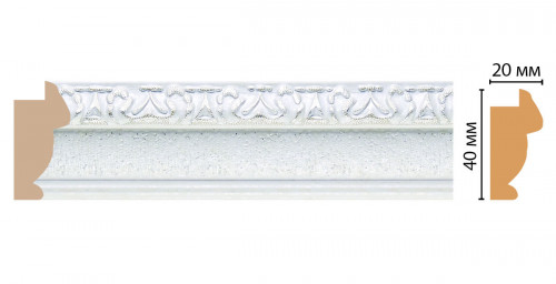 Багет  DECOMASTER 807-42 (40*20*2900мм)
