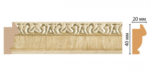 Багет DECOMASTER 807-5 (40*20*2900мм)
