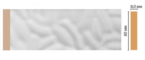 Молдинг DECOMASTER D040-114 (60*8*2400мм)