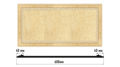 Декоративное панно DECOMASTER D3060-5 (600*300*18мм)