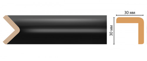 Угол DECOMASTER D134-195ДМ (30*30*2400мм)