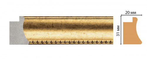 Багет DECOMASTER FM7-2 (31*20*2850мм)