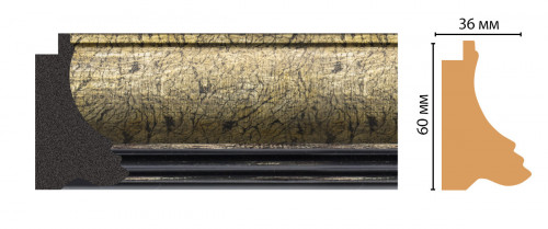 Багет DECOMASTER FM31-1 (60*36*2850мм)